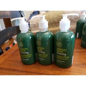 Lot of 3 Paul Mitchell lemon sage thickening conditioner Each 8.5oz./250ml.